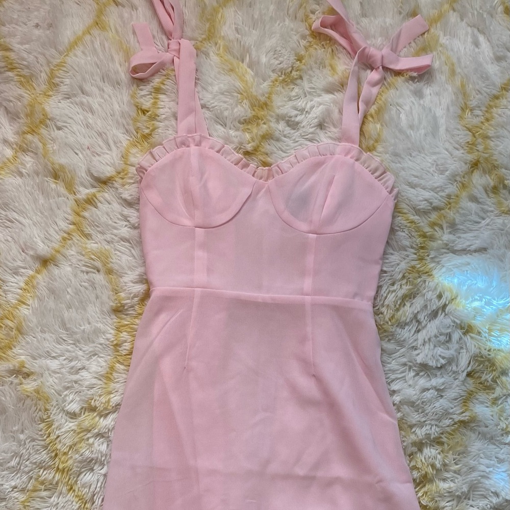 Forever 21 Pink Woven Dress